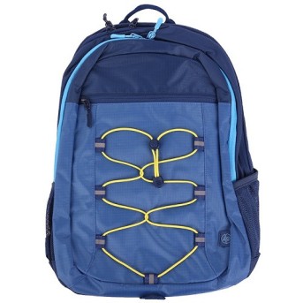 Рюкзак для ноутбука HP Active Backpack Navy Blue/<wbr>Yellowcons - Metoo (1)