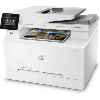 МФУ HP 7KW74A Color LaserJet Pro MFP M283fdn Prntr (A4) Printer/<wbr>Scanner/<wbr>Copier/<wbr>Fax/<wbr>ADF, 600 dpi, 21 ppm, 800 MHz, 256 MB DDR, 256 MB Flash, tray 250 pages, USB+Ethernet, Duty cycle 40000 pages - Metoo (4)