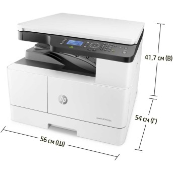 Многофункциональное устройство HP МФУ HP LaserJet MFP M438n Prntr (A3) Printer/<wbr>Scanner/<wbr>Copier, 1200 dpi, 22/<wbr>12 ppm (A4/<wbr>A3), 256 MB, 600 MHz, 100+250 tray, USB+Ethernet, Duty 50K A4 - Metoo (3)