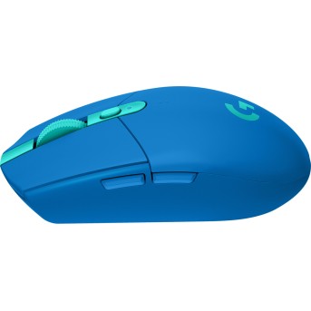Мышь игровая беспроводная Logitech G305 LIGHTSPEED Blue (M/<wbr>N: M-R0071 / C-U0008) - Metoo (4)