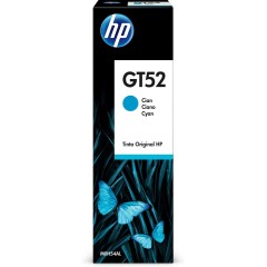 Картридж HP GT52 Cyan Original Ink Bottle для HP DeskJet GT 5800 series, HP Ink Tank 100 / 300 / 400 series, HP Smart Tank 200 / 300 / 400 / 500 / 600 / 700 series