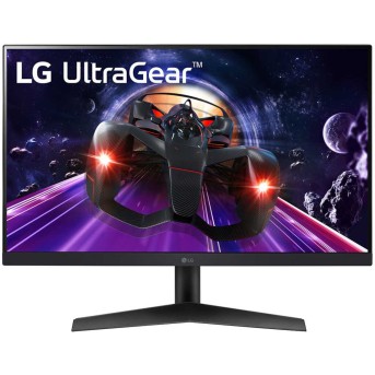 Монитор LG 24GN60R-B Диагональ экрана: 60,5 cm (23.8"), Разрешение экрана: 1920 x 1080 пикселей, Тип HD: Full HD, Технолигия дисплея: LED, Собственное форматное соотношение: 16:9, Угол обзора по горизонтали: 178°, Угол обзора по вертикали: 178°. Черн - Metoo (1)
