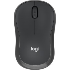 Мышь беспроводная Logitech M240 Silent Graphite Bluetooth (черная, оптическая, 400-4000dpi, бесшумная)
