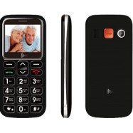 Телефон сотовый F+ Ezzy2 Black, 5,87 см (2.31") 320x240, 32MB RAM, 32MB, up to 16GB flash, 0,3Mpix, 2 Sim, BT v3.0, Micro-USB, 1400mAh, 103g, 126 ммx60 ммx13,6 мм