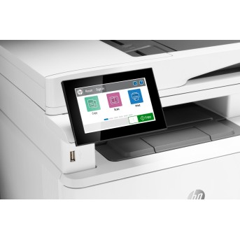 МФУ HP 3PZ55A LaserJet Enterprise MFP M430f Printer/<wbr>Scanner/<wbr>Copier/<wbr>Fax, A4, 1200dpi, 38ppm (40 HP high speed), 2Gb, 2trays 100+250,ADF50, USB/<wbr>GigEth, Duplex, Duty cycle - 100 000 - Metoo (4)