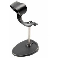 Stand: gray, 15cm (6') height, rigid rod, large oval weighted base, Xenon cradle