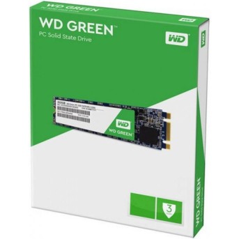 SSD накопитель 240Gb Western Digital Green WDS240G2G0B, M.2, SATA III - Metoo (2)
