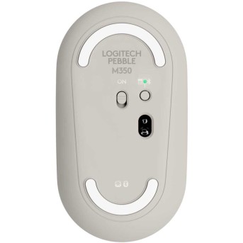 Мышь беспроводная Logitech Pebble Sand (M/<wbr>N: MR0075 / C-U0010) - Metoo (4)
