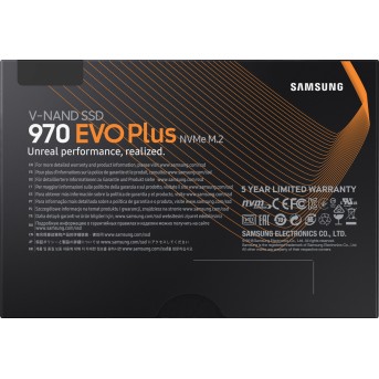 SSD накопитель 500Gb Samsung 970 EVO Plus MZ-V7S500BW, M.2, PCI-E 3.0 - Metoo (7)