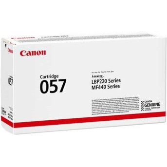 Картридж Canon 3009C002 Картридж-тонер CRG057 для LBP223 MF443 MF446 (3.100 стр.) - Metoo (1)