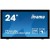 Монитор LCD 23.6'' [16:9] 1920х1080(FHD) VA, GLARE, TOUCH, 60 Гц, 250cd/<wbr>m2, H178°/<wbr>V178°, 3000:1, 12М:1, 16.7M, 6ms, DVI, HDMI, DP, USB-Hub, Tilt, Speakers, Webcam, 3Y, Black - Metoo (1)