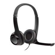Гарнитура Logitech H390 (USB, элементы управления на кабеле, кабель 2.33м) (M/N: A00146)