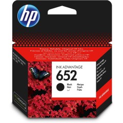HP 652 Black Original Ink Cartridge для HP DeskJet Ink Advantage 1100, 2100, 2200, 3600, 3700, 3800, 4500, 4600, 5000, 5200 series