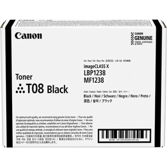 Тонер Canon Toner 08 Black Картридж с тонером для i-S X 1238i - Metoo (1)