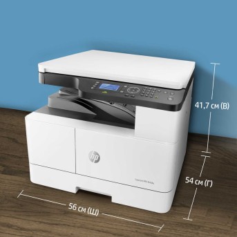 Многофункциональное устройство HP МФУ HP LaserJet MFP M438n Prntr (A3) Printer/<wbr>Scanner/<wbr>Copier, 1200 dpi, 22/<wbr>12 ppm (A4/<wbr>A3), 256 MB, 600 MHz, 100+250 tray, USB+Ethernet, Duty 50K A4 - Metoo (7)