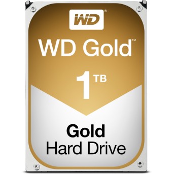 Серверный жесткий диск HDD 1Tb Western Digital (WD1005FBYZ), 3.5", 128Mb, SATA III, Gold - Metoo (2)
