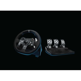 Контроллер для игровых симуляторов Logitech G920 Driving Force (руль и педали для XBox One и ПК) (M/<wbr>N: W-U0004) - Metoo (11)