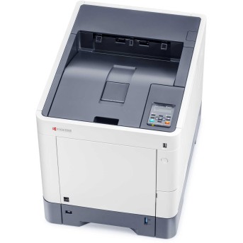 Цветной лазерный принтер Kyocera P6230cdn (A4, 1200 dpi, 1024 Mb, 30 ppm, дуплекс, USB 2.0, Gigabit Ethernet, тонер) продажа только с доп. тонерами TK-5270K/Y/M/C в Metoo.kz - Metoo (2)
