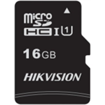 Флеш-накопитель Hikvision HS-TF-C1/<wbr>16G Карта памяти HIKVISION, microSDHC, 16GB, Class10, более 300 циклов - Metoo (1)