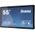 55" Touchscreen LCD monitor UHD 4K, VGA, 2xHDMI, DP, USB, open frame, PCAP, 3840x2160, 1A1DP2H, Face-up - Metoo (3)