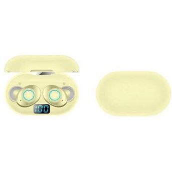 Беспроводные наушники Accesstyle Fox TWS Yellow - Metoo (1)