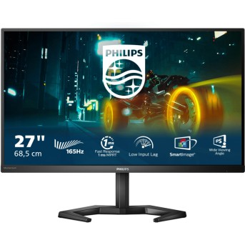 Монитор LCD 27'' 16:9 1920х1080(FHD) IPS, nonGLARE, 165 Hz, 250 cd/m2, H178°/V178°, 1100:1, 16.7M, 1ms, 2xHDMI, DP, Height adj, Pivot, Tilt, Swivel, Speakers, 3Y, Black в Metoo.kz - Metoo (1)