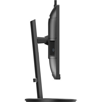 Монитор LCD 27'' [16:9] 2560х1440(WQHD) IPS, nonGLARE, 75 Hz, 350 cd/<wbr>m2, H178°/<wbr>V178°, 1000:1, 50М:1, 16.7M, 4ms, HDMI, DP, USB-C, USB-Hub, Height adj, Pivot, Tilt, Swivel, Speakers, 3Y, Black - Metoo (6)