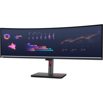 P49w-30 49" Dual QHD (5120x1440) IPS display, Anti-glare, 32:9, 3800R Extreme mode 4 ms response time 2000:1, 98% DCI-P3, 10-bit -5° to +23.5° tilt, left & right 45 swivel, up to 155mm lift 63DBRAT1EU в Metoo.kz - Metoo (8)