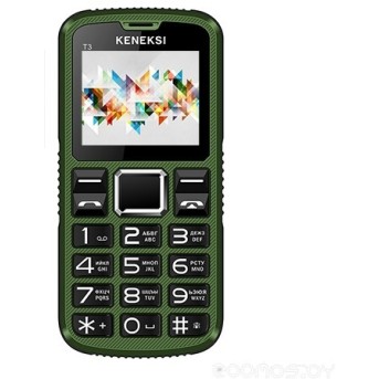Мобильный телефон KENEKSI T3 Green - Metoo (1)