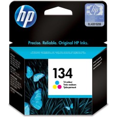 Картридж HP 134 Tri-Color Original Ink Cartridge для HP Deskjet 460 / 470 / 4163 / 5743 / 5943 / 6543 / 6623 / 6843 / 6983 / 6943 / 9803. HP OfficeJet 6213 / 6313 / 7213 / 7313 / 7413. HP OfficeJet K7103 / 100 mobile / 150 mobile . HP Photosmart 325 / 335