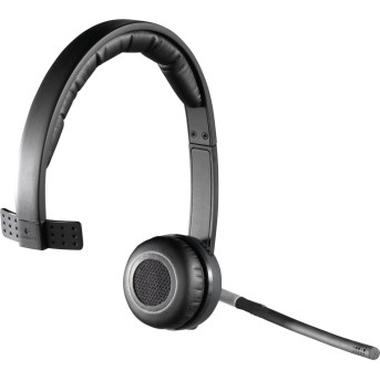 Гарнитура беспроводная Logitech H820e Mono (DECT, в комплекте зарядная подставка, адаптер переменного тока, USB-кабель) (M/<wbr>N: A-00058) - Metoo (6)