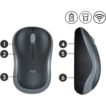 Мыши Logitech 910-002238 - Metoo (4)