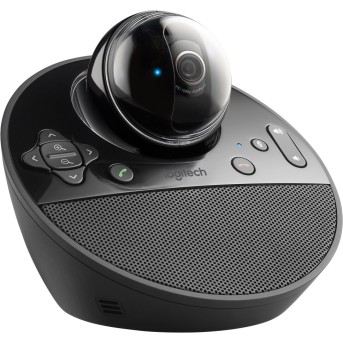 Веб-камера для видеоконференций Logitech BCC950, конструкция "всё-в-одном" для установки на столе: камера, устройство громкой связи, пульт ДУ (M/<wbr>N: V-U0029) - Metoo (4)