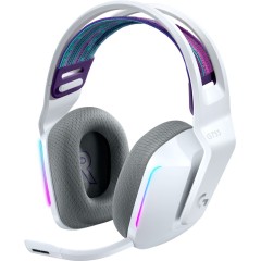 Гарнитура беспроводная игровая Logitech G733 LIGHTSPEED Wireless RGB Gaming Headset - WHITE - 2.4GHZ - N/<wbr>A - EMEA (M/<wbr>N: A00125 / A-00080)