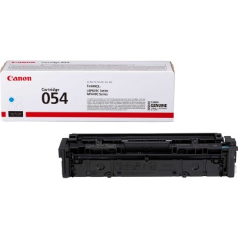 Тонер 054 C (голубой) для i-SENSYS LBP62х/<wbr>MF64x (ISO 1200 стр) - Metoo (1)
