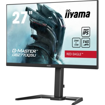 Монитор LCD 27'' [16:9] 2560х1440(WQHD) IPS, nonGLARE, 165 Hz, 400cd/<wbr>m2, H178°/<wbr>V178°, 1000:1, 80M:1, 16.7M, 0,5 ms, HDMI, DP, USB-Hub, Height adj, Tilt, Swivel, Speakers, 1Y, Black - Metoo (1)