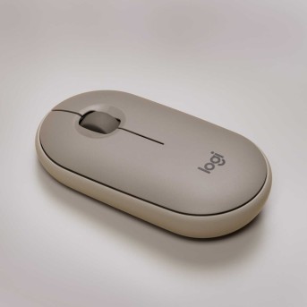 Мышь беспроводная Logitech Pebble Sand (M/<wbr>N: MR0075 / C-U0010) - Metoo (2)