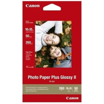 Бумага Canon Photo Paper Glossy PP-201, 10x15, 50 листов - Metoo (1)