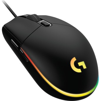 Мышь игровая Logitech G102 LIGHTSYNC, Black (арт. 910-005823, M/<wbr>N: MU0054) - Metoo (3)