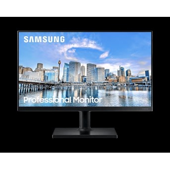 Монитор жидкокристаллический Samsung LF24T450FQIXCI 24" 16:9 1920x1080 75Hz IPS, плоский, 250cd/<wbr>m2, H178°/<wbr>V178°, 5ms, DP, HDMIx2, USB2.0x2, HAS, Pivot - Metoo (1)