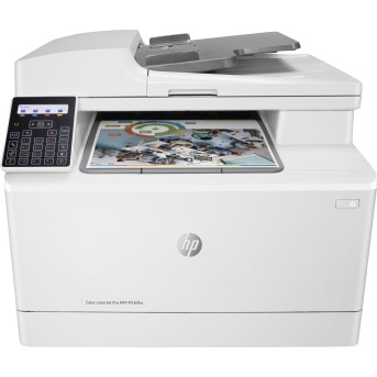 МФУ HP 7KW56A Color LaserJet Pro MFP M183fw Printer (A4) Printer/<wbr>Scanner/<wbr>Copier/<wbr>Fax/<wbr>ADF, 600 dpi, 800 MHz, 16 ppm, 256 MB DDR, 128 MB Flash, tray 150 pages, USB+Ethernet+Wi-Fi, Duty cycle 30000 pages - Metoo (1)