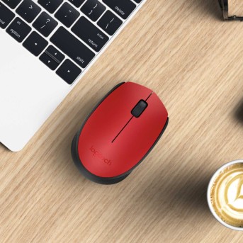 Мышь Logitech беспроводная M171 Red - Metoo (5)
