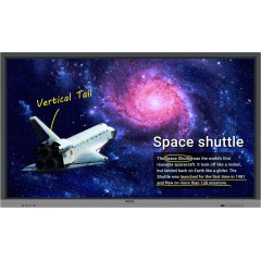 Интерактивная панель LCD 65'' IN INTERACTIVE FLAT PANEL RE6501 BLACK