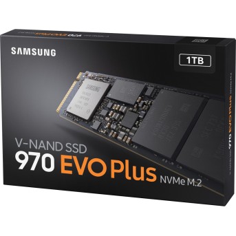 SSD накопитель 1Tb Samsung 970 EVO Plus MZ-V7S2T0BW, M.2, PCI-E 3.0 - Metoo (2)