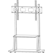 Мобильная стойка INTECH IN-SZ8828