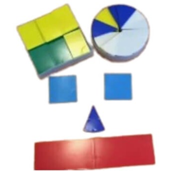 Набор Дробные части квадрата и круга MAXON 44432 в Metoo.kz - Metoo (1)