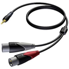 Кабель PROCAB CLA712/3 (mJack-2XLR) (3 м)..