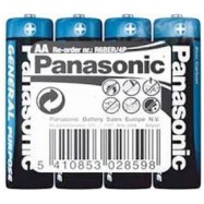 Батарейки Panasonic General Purpose R6BER/4P, тип АА