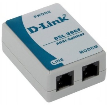 Сплиттер D-Link для ADSL модемов DSL-30CF - Metoo (1)
