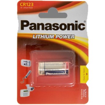 Батарейка Panasonic CR-123AL/<wbr>1BP - Metoo (1)